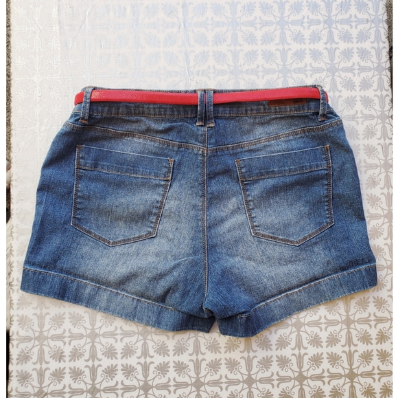 Lei high-rise denim shorts - Picture 3 of 4